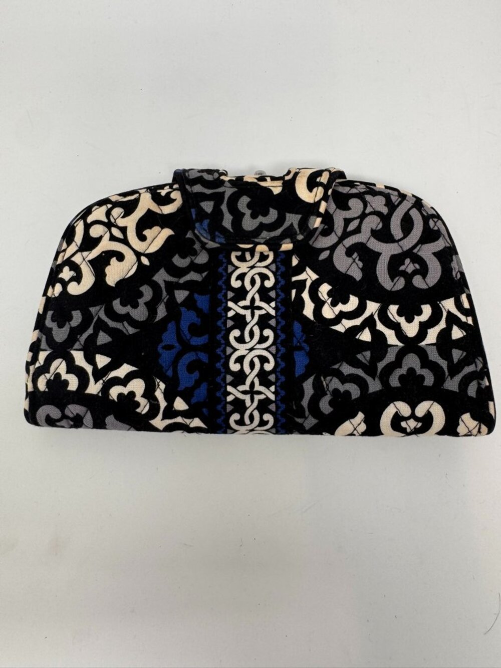 VERA BRADLEY WALLET BLUE GRAY WHITE AND BLACK